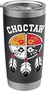 Choctaw Tribe Native American Medicine Wheel Stainless Steel Insulated Tumbler