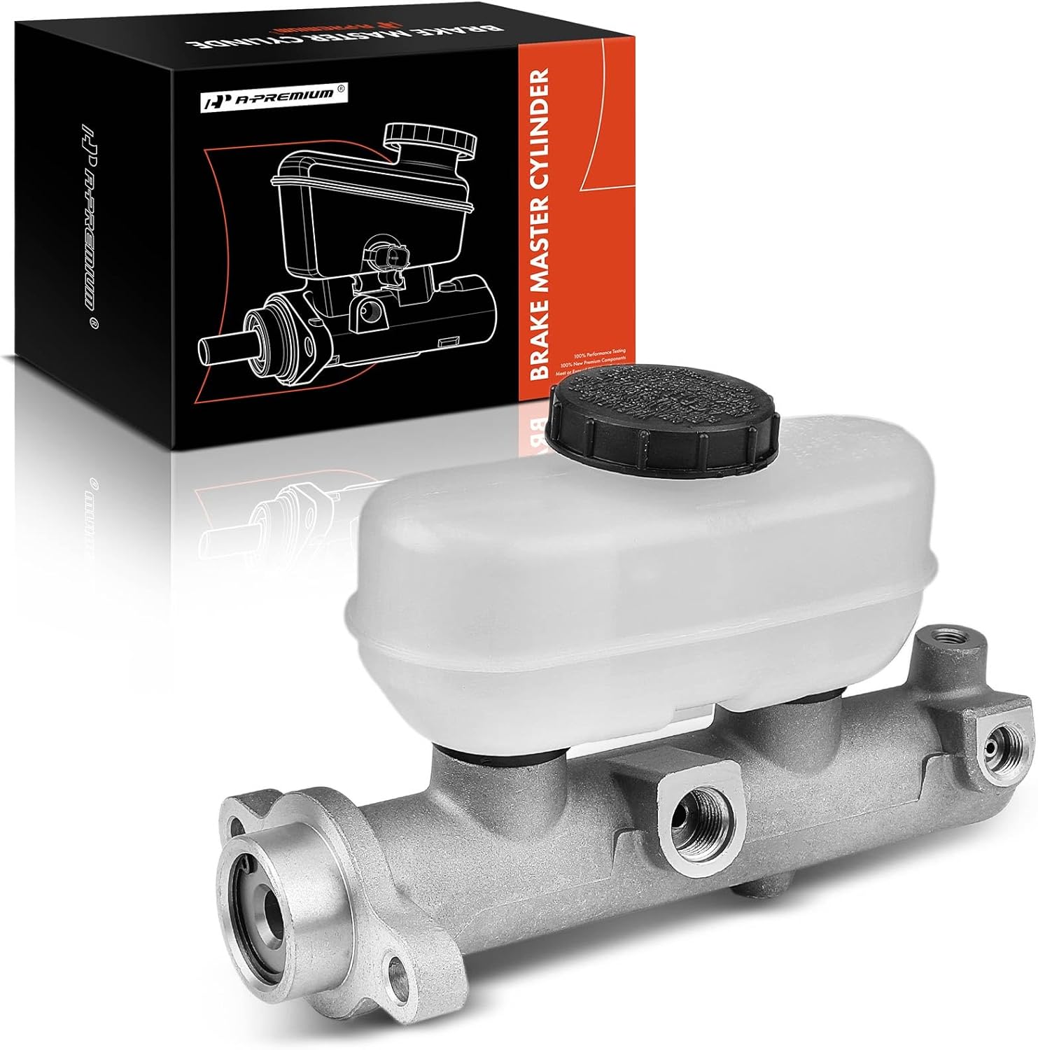 A-Premium Brake Master Cylinder with Reservoir and Cap Compatible with Ford and Lincoln Vehicles - For F-150, F-250, F-250 HD, F-350, Expedition, Blackwood, Navigator - Replaces F75Z2140KA