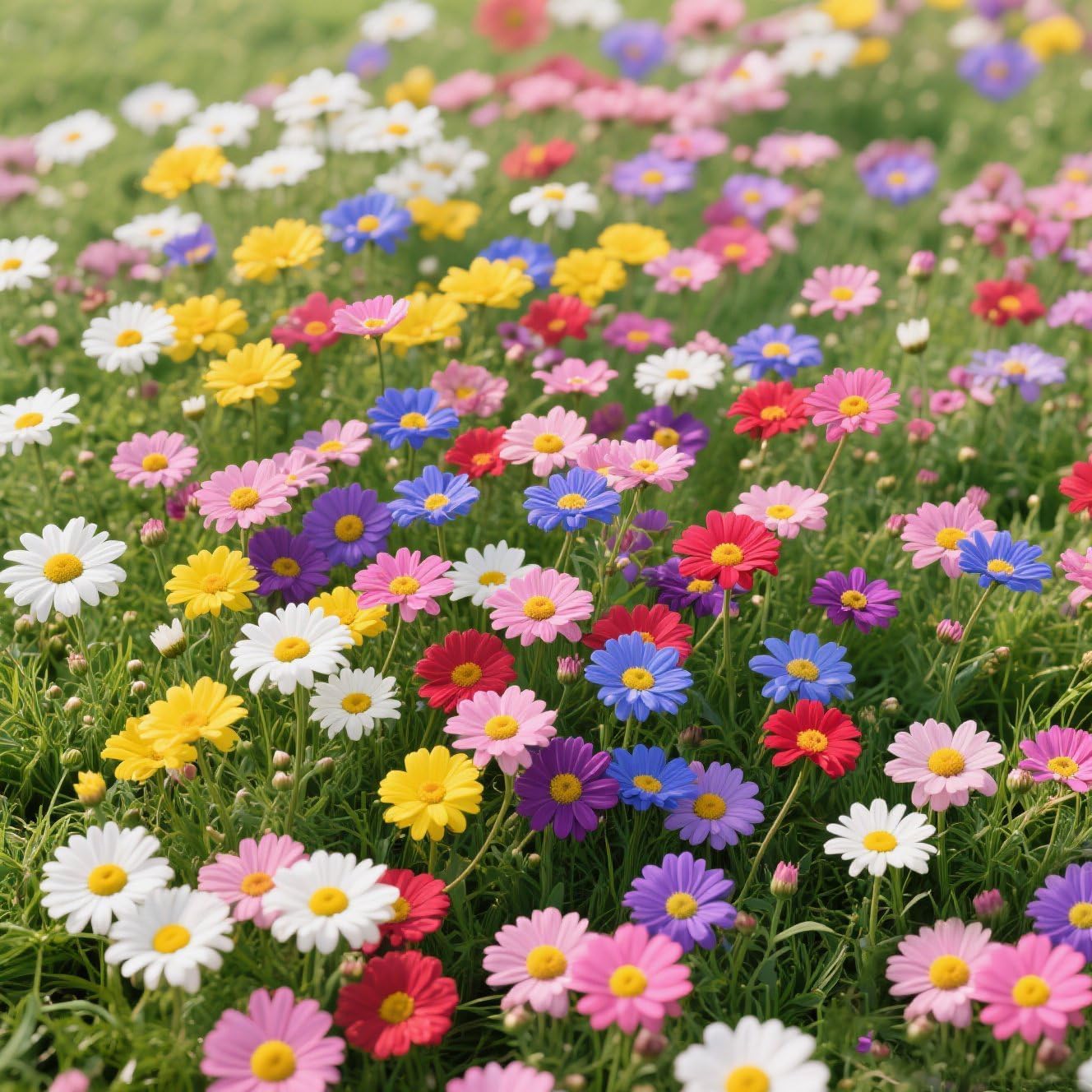 Gänseblümchen 3000+ Stück – Pflegeleicht, Bienenfreundlich & Winterhart