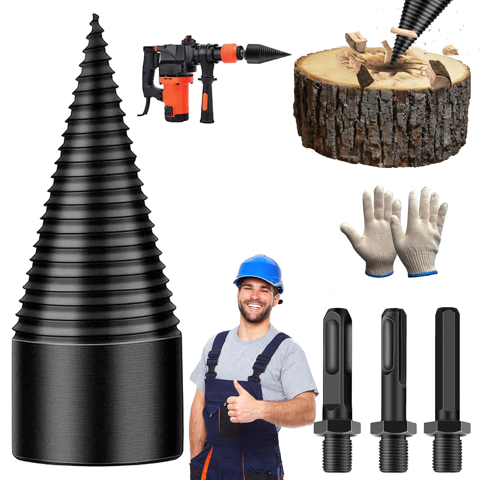 Amazon.com: Shirem Easysplit Drill Bit- Fanyil Easysplit Drill Bit 