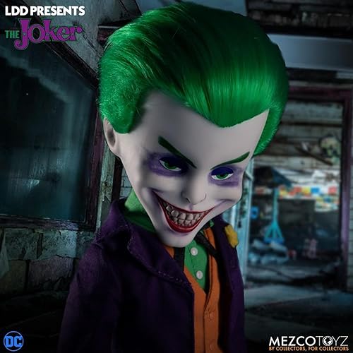 Miniatura 7 de Mezco Living Dead Dolls DC The Joker muñeca de 10.0 in