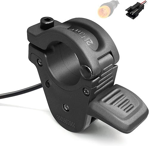 Miniatura 4 de Ebike Throttle Throttle WUXING 300X mano derechaizquierda acelerador de desmontaje rápido para 24 V 36 V 48 V 60 V 72 V acelerador de bicicleta