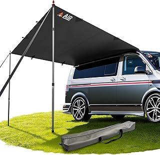 Auvent Fourgon, Store Camping Car, Auvent Voiture, AmÉNagÉ, avec Rail De Passepoil (4-6 mm), Trafic, T4, T5, T6, ImpermÉAble, Awnings, Anti-UV, Barres De Tente