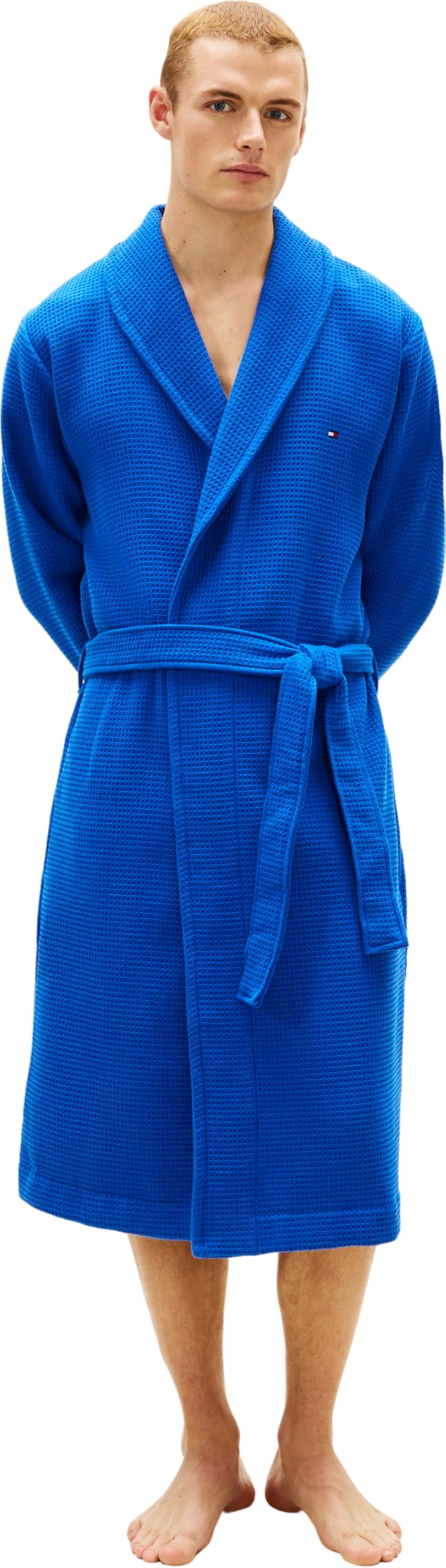 Tommy Hilfiger Waffle Bathrobe Um0um03524 Peignoir Homme (lot de 1)