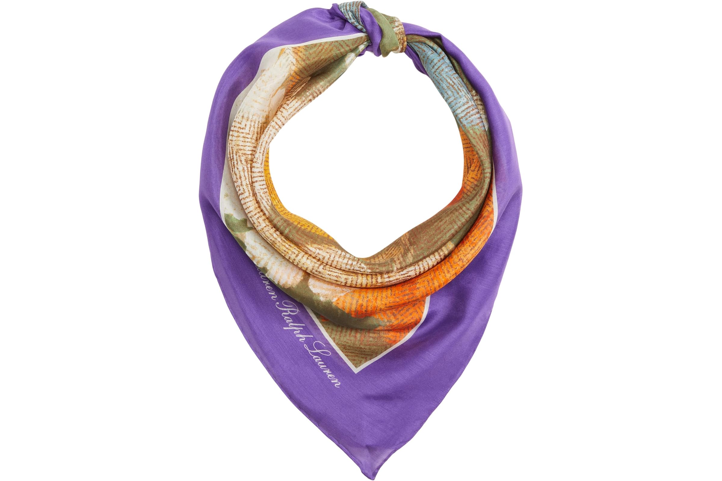 Lauren Ralph Lauren Clara Floral Herringbone Square