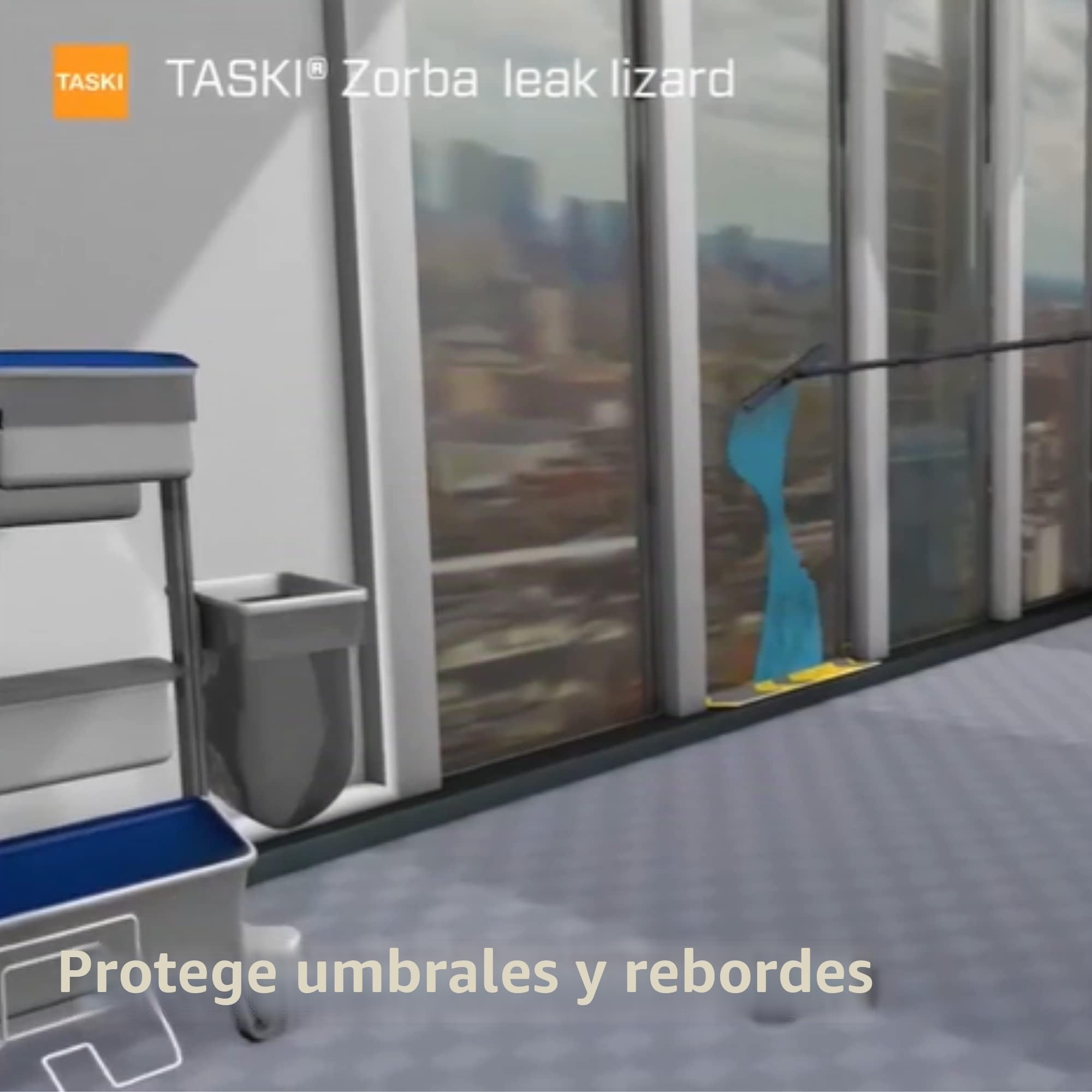 TASKI 7523269 Diversey Zorba - Tiras de contención de derrames de lagarto, en caja