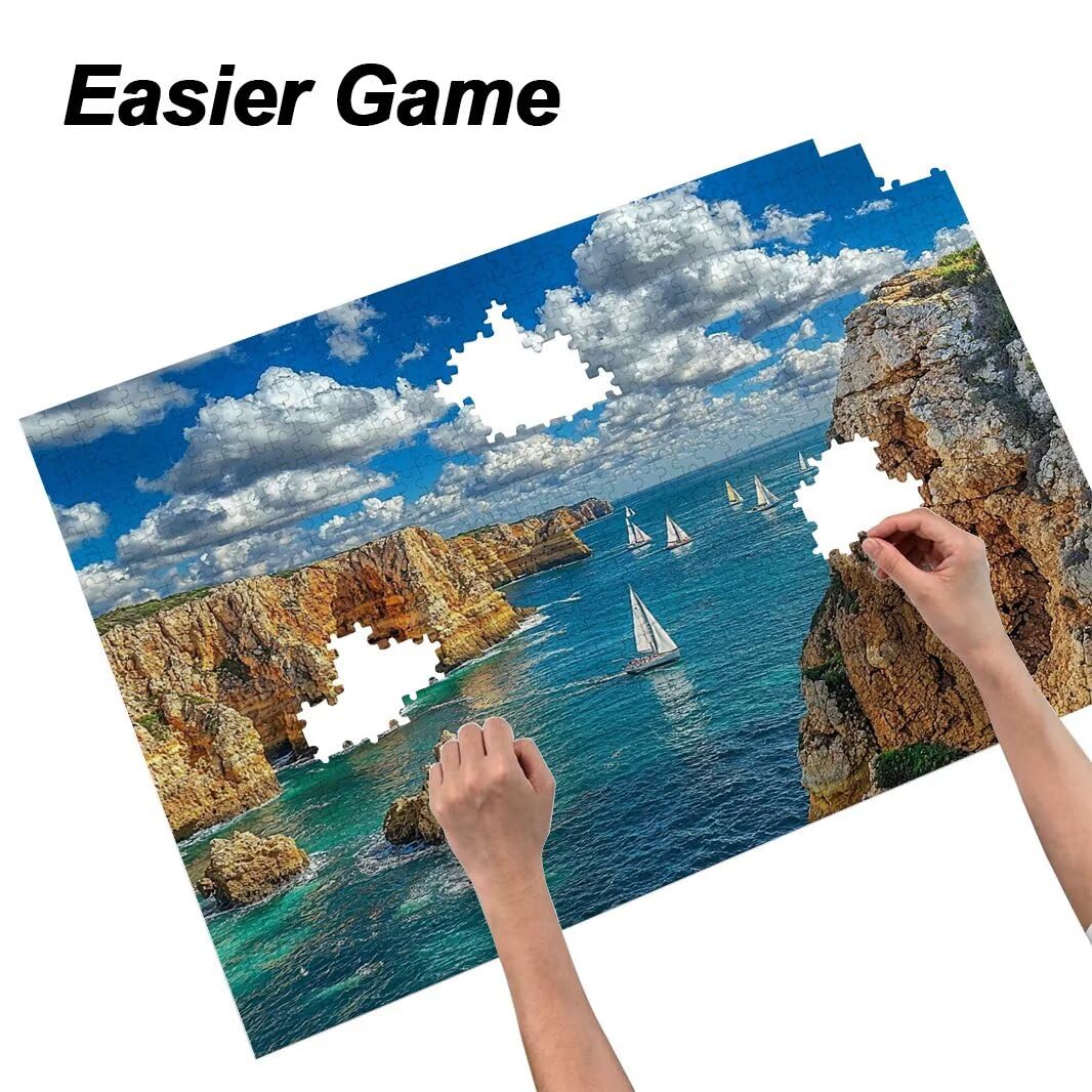 Puzzle 1000 Pezzi, Puzzle Oceano per Adulti, 70x50cm, Compact Box -4498