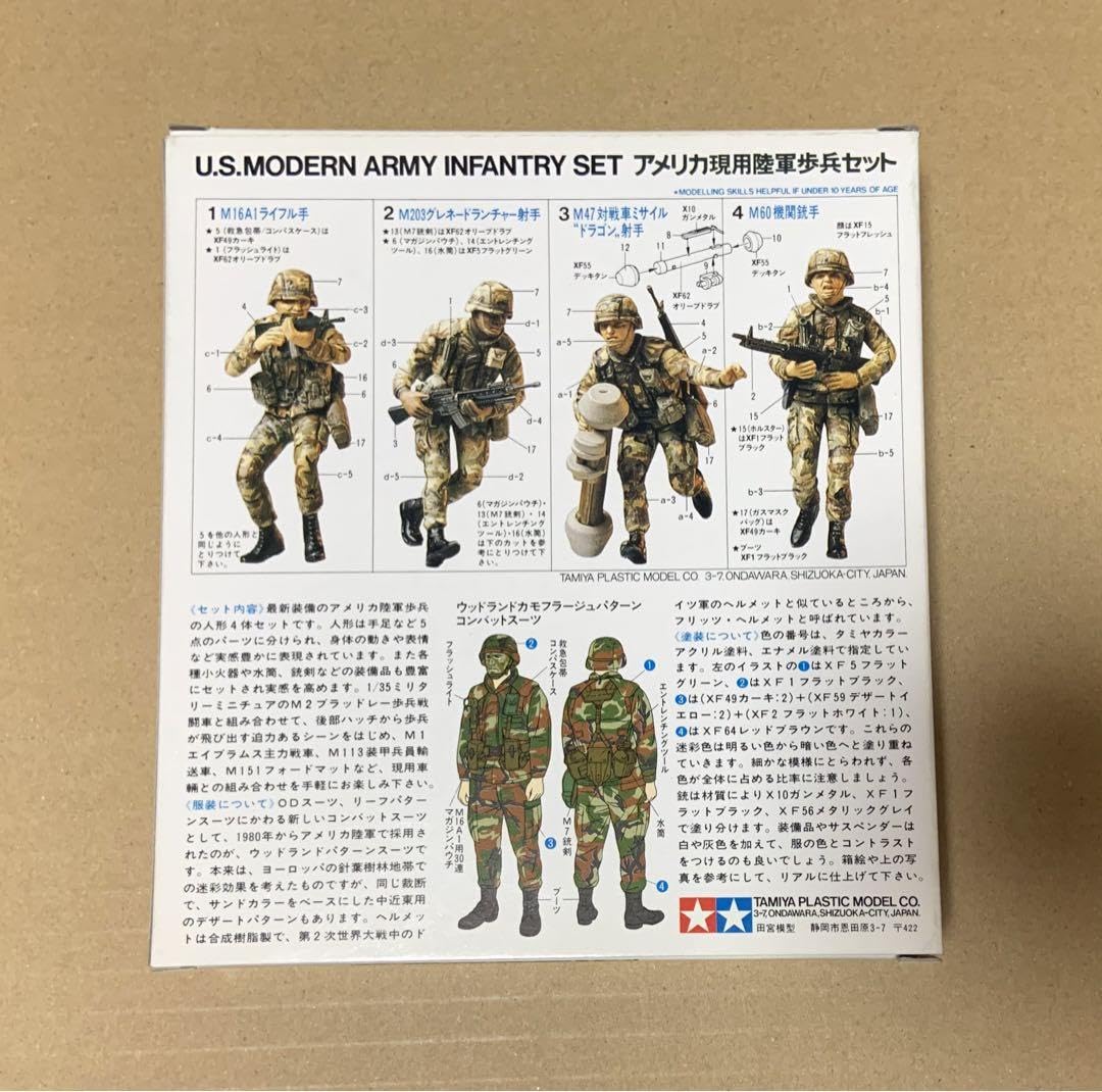Amazon.co.jp: タミヤ MM No.133 アメリカ現用陸軍歩兵セット