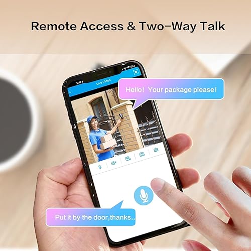 Miniatura 5 de Sistema de cámara de seguridad 4K de 8 canales inalámbrico, 4 cámaras WiFi para interiores y exteriores, audio bidireccional, detección de rostro,