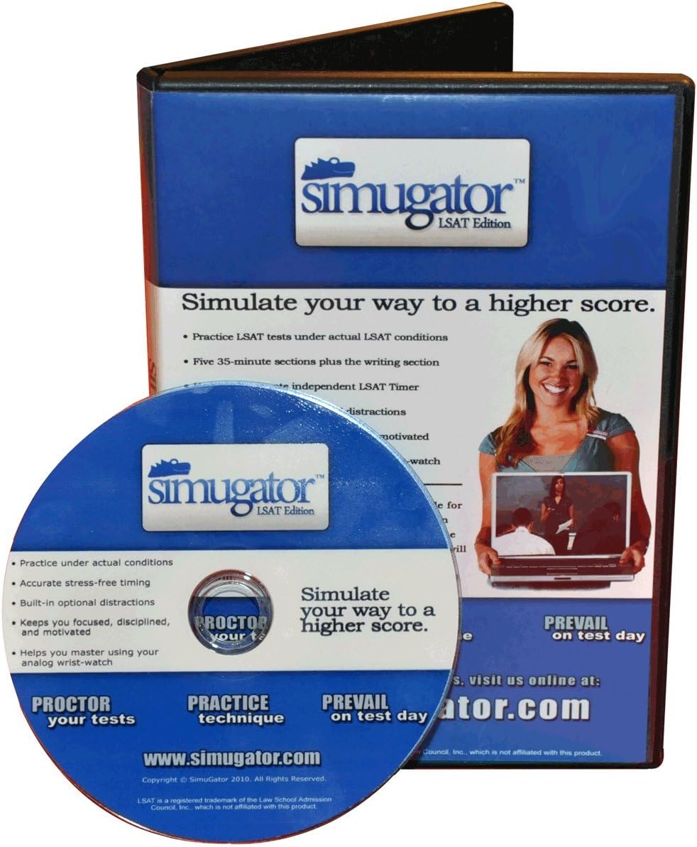 SimuGator: LSAT Proctor DVD (Test-Day Simulation for LSAT PrepTests)