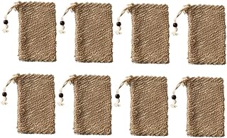 HAPINARY Soap Bag 8pcs soap bag mesh organizer bags Shower Soap Saver Bag Mesh Soap Saver Pouch bath wipe travel plant Soap Pouch