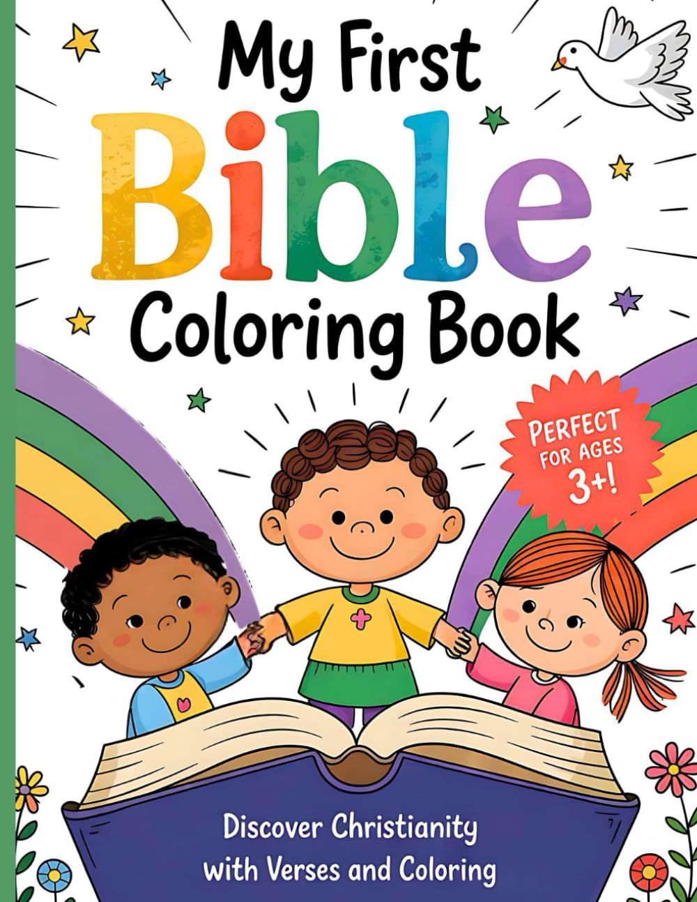 My First Bible Coloring Book: Discover Christianity with Verses and Coloring