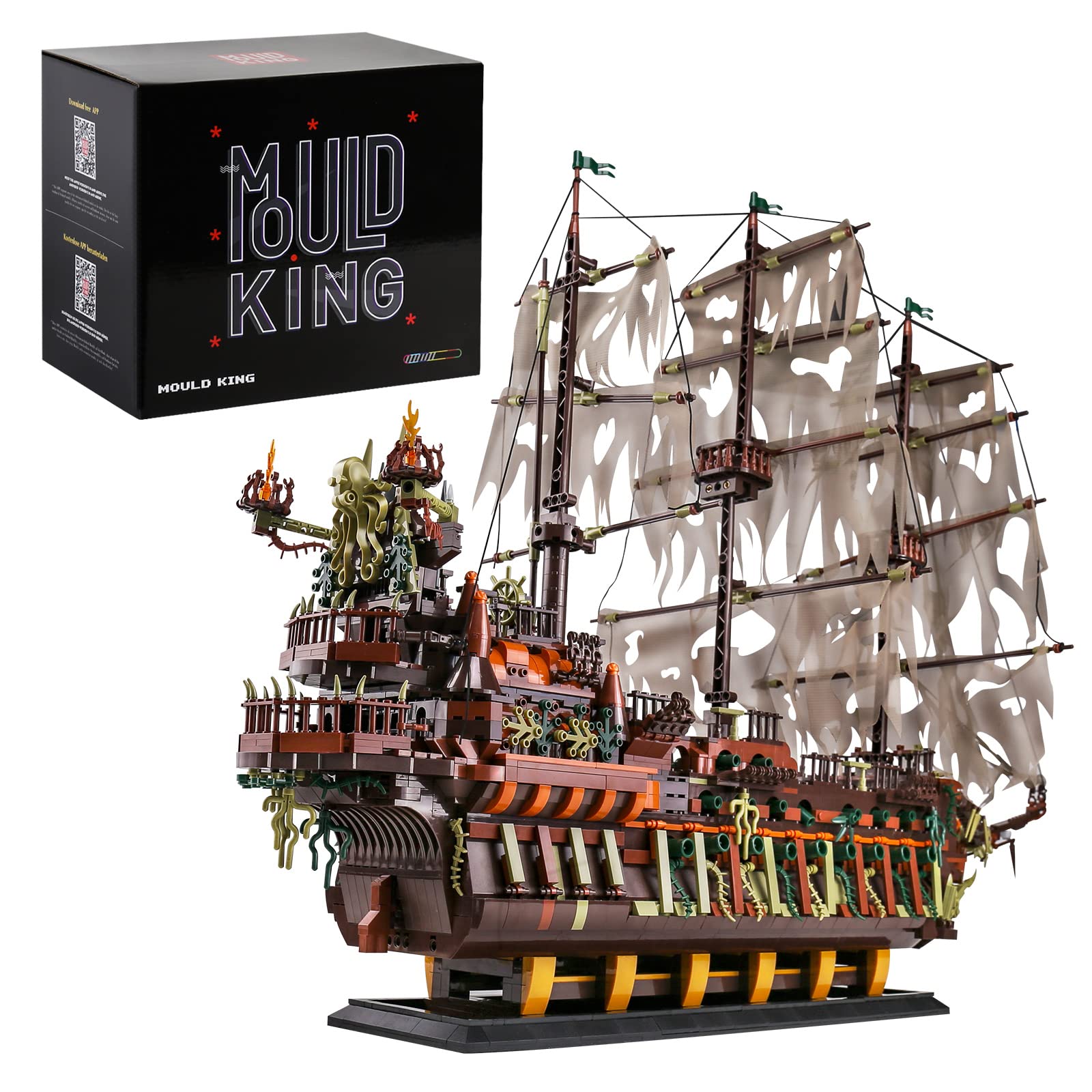 Buy Mould King Model Ships Kits to Build for Kids and Teens, 3653