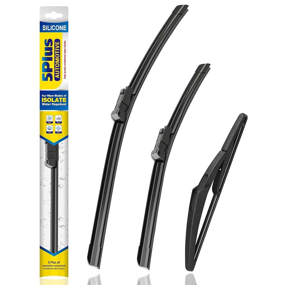 Amazon.com: 5 PLUS® Silicone Windshield Wipers Replacement
