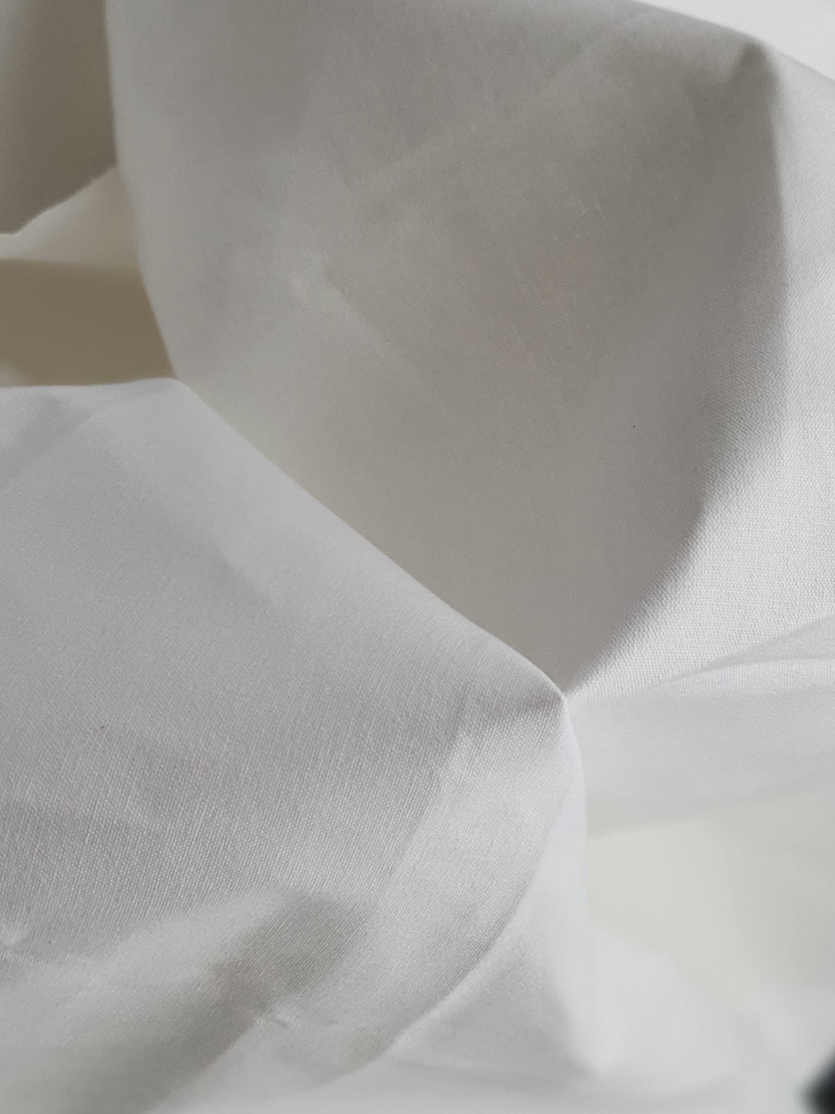 ROMTEX Inlett- Stoff White 180g/qm daunendichtem Baumwollgewebe Meterware Küche, Haushalt & Wohnen