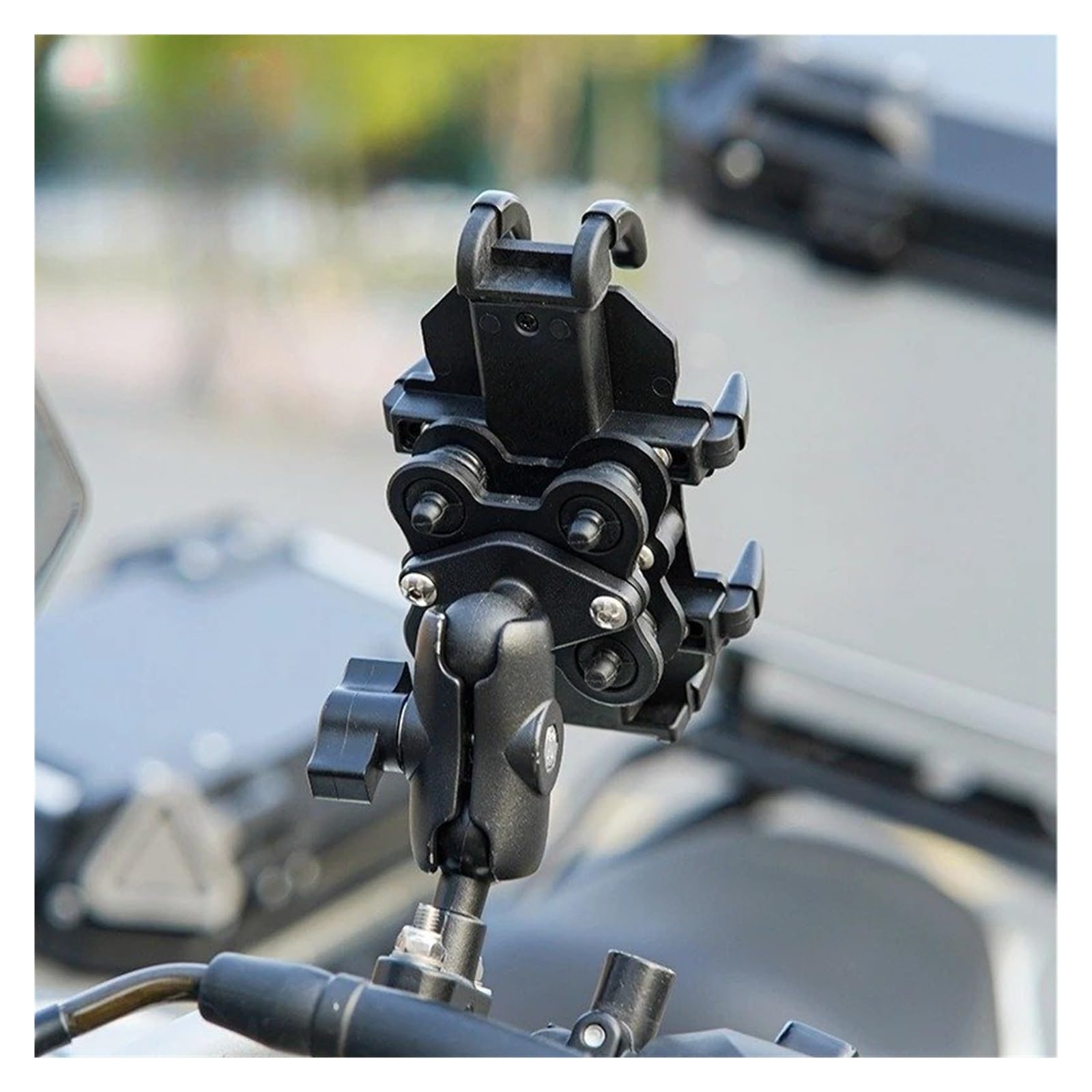 Support GPS Moto Support Universel De Téléphone Portable pour Moto Et Vélo, en Aluminium, Navigation pour, Résistant Aux Chocs, pour Guidon GPS