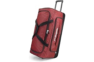 Rolling Duffle with Wheels, 30-inch Wheeled Luggage Bag