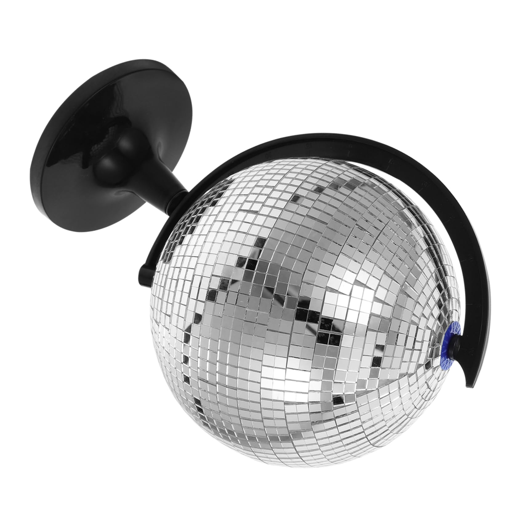 Cabilock Globe Ornaments Disco Ball Spinner Reflective Mirror Ball Office Decorative Piece