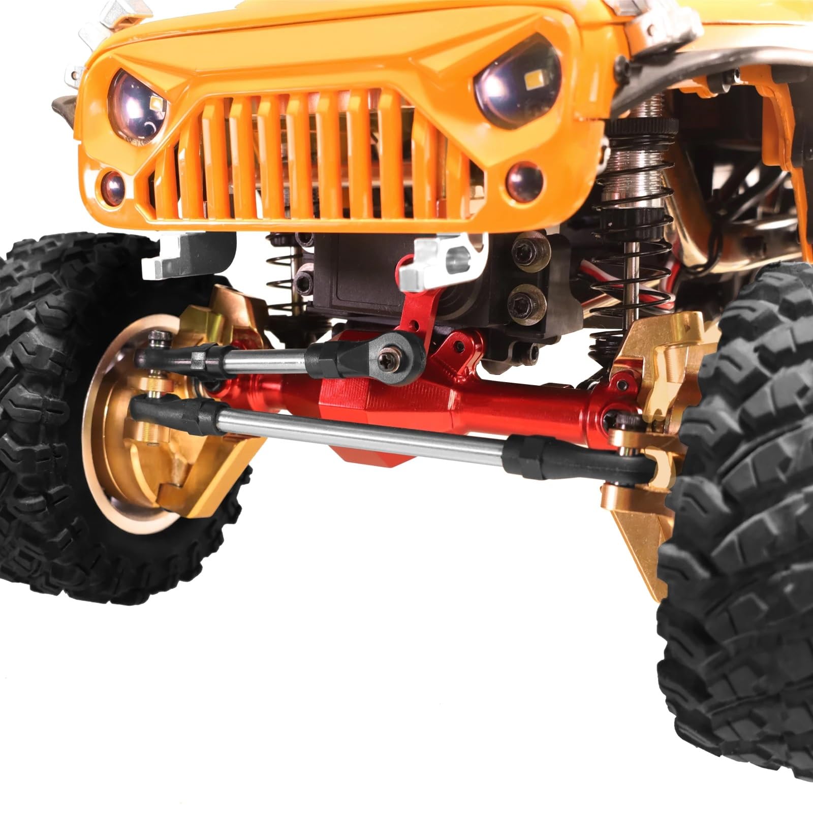 pour MJX pour Hyper GO H12Y + 1/12 Pièces Rechange pour Voiture Télécommandée Biellette Direction Rotule Nylon Acier Inoxydable Rc Jouets Accessoires