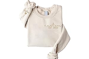 Personalized Embroidered Sweatshirt: Create Your Own Custom Design