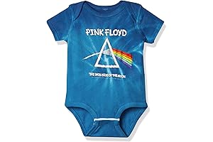 Liquid Blue Pink Floyd Dark Side Neon Onesie