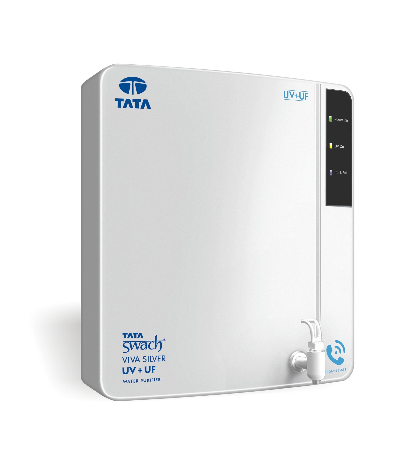 Tata Swach Viva Silver UV+UF Wall Mounted 6 Liter Water Purifier