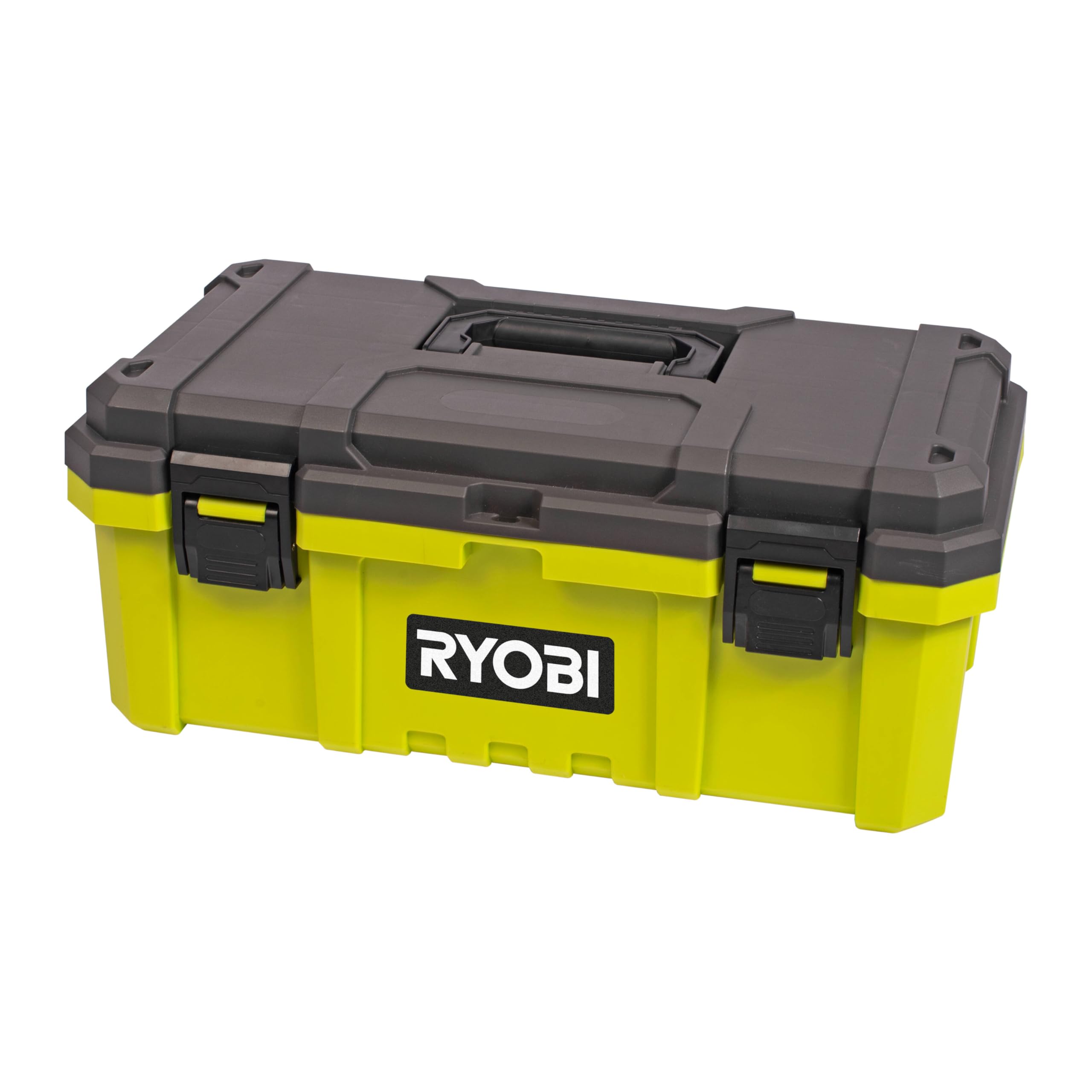 RYOBI RSTB19 skrzynka narzędziowa - pojemność 27 l, metalowe mocowania, idealna do majsterkowania, skrzynka narzędziowa z przechowywaniem, praktyczna i solidna