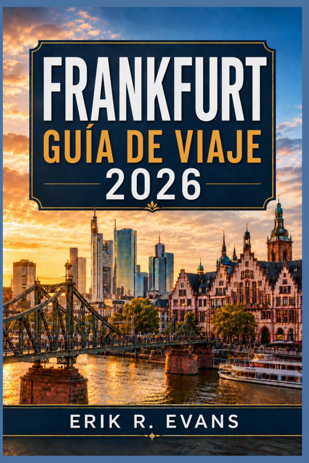 FRANKFURT GUÍA DE VIAJE 2026: Planifica una escapada urbana más inteligente por Alemania con rutas a pie, consejos sobre transporte público, paradas ... mercados y excursiones de un día fáciles.