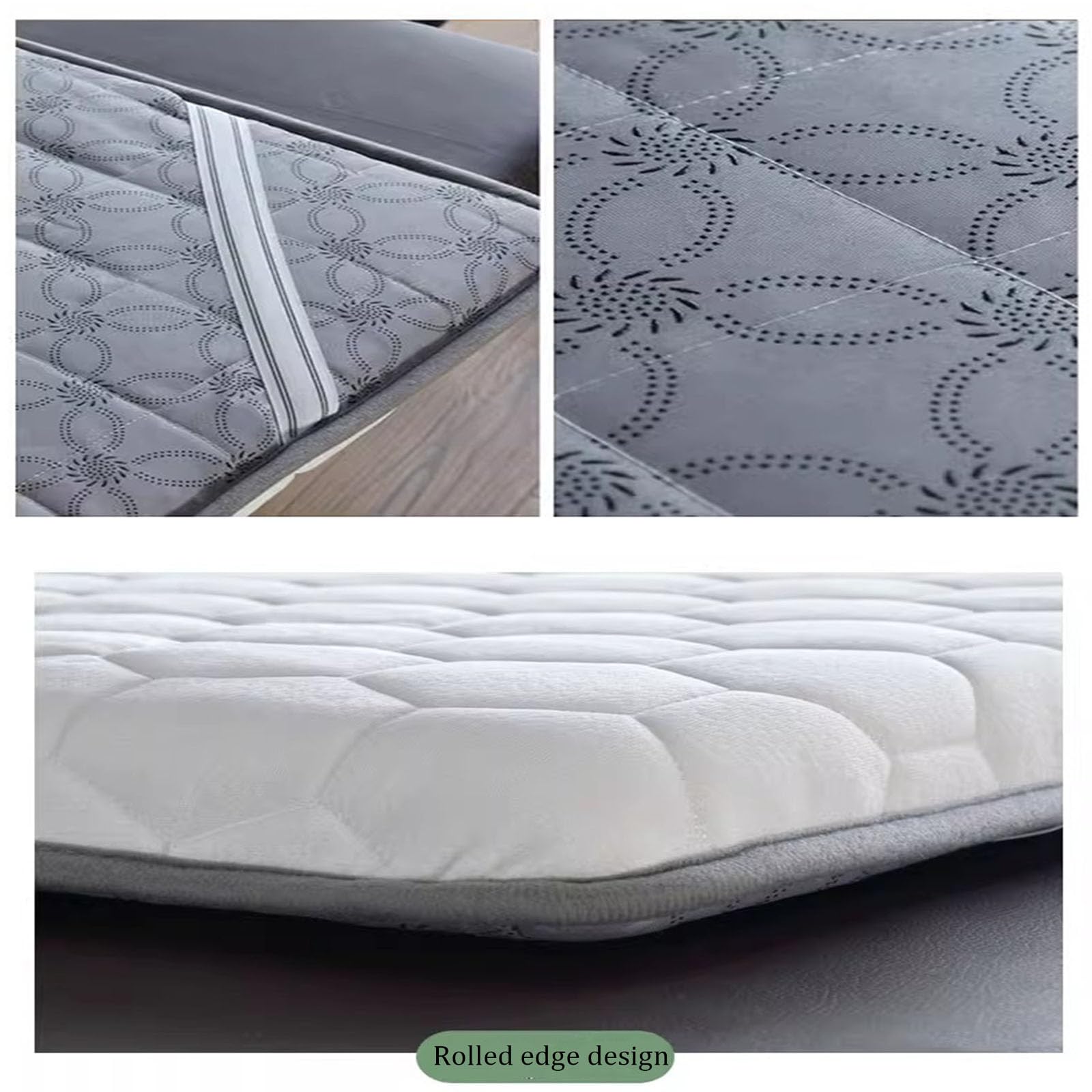 Materasso Per Lettino Di Bellezza (letto Non Incluso) Lettino Da Massaggio Imbottitura Del Materasso Memory Foam Da Salone Materasso Cappello A Cilindro Per Letto Di Ciglia Lett(Size:60X180cm,Color:C)