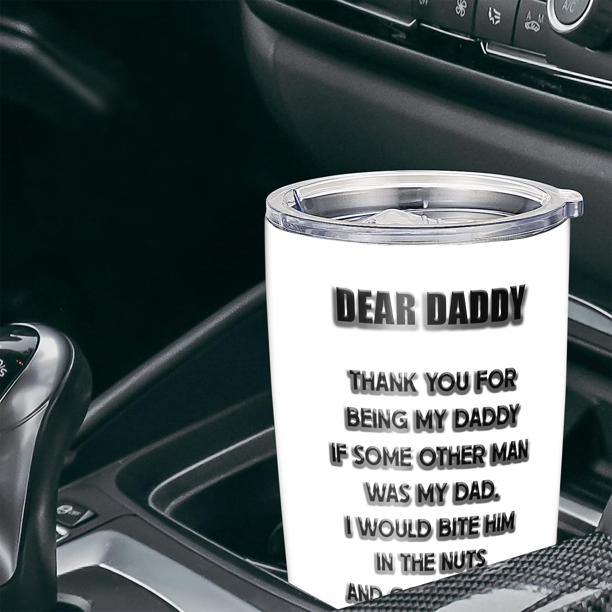 Dog Dad Tumbler 20oz - Personalized Stainless Steel Insulated Cup, Father's Day Gift For Dog Lovers - View #8