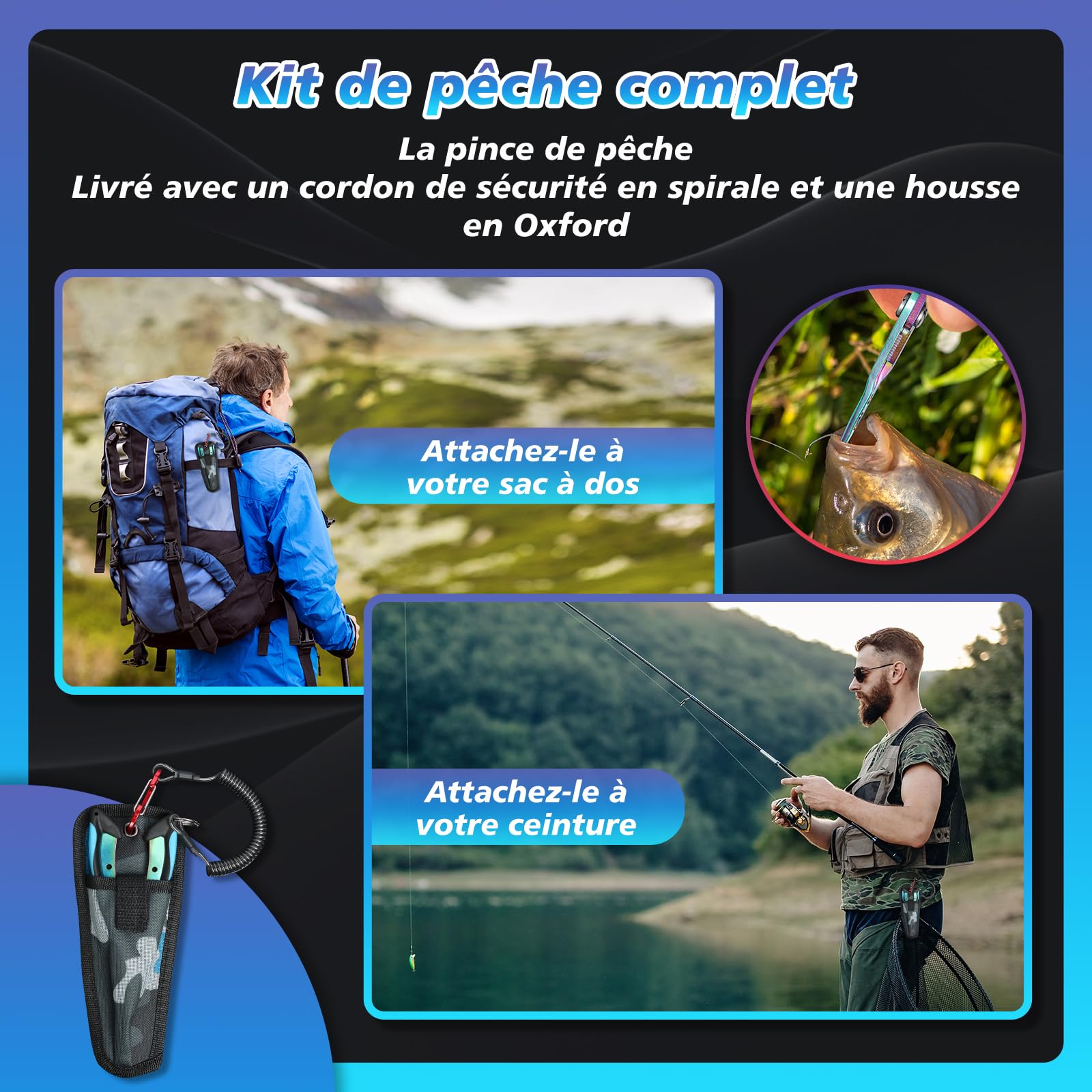 Extracteur Hameçons Coupe-fil Pince De Pêche Multifonction Long Bec - Extracteur Hameçons, Coupe-Fil, Cordon, Acier Inox Extracteur Hameçons Acier Inox Extracteur Hameçons Coupe-fil Pince De Pêche Multifonction Long Bec - Extracteur Hameçons, Coupe-Fil, Cordon, Acier Inox Extracteur Hameçons Acier Inox