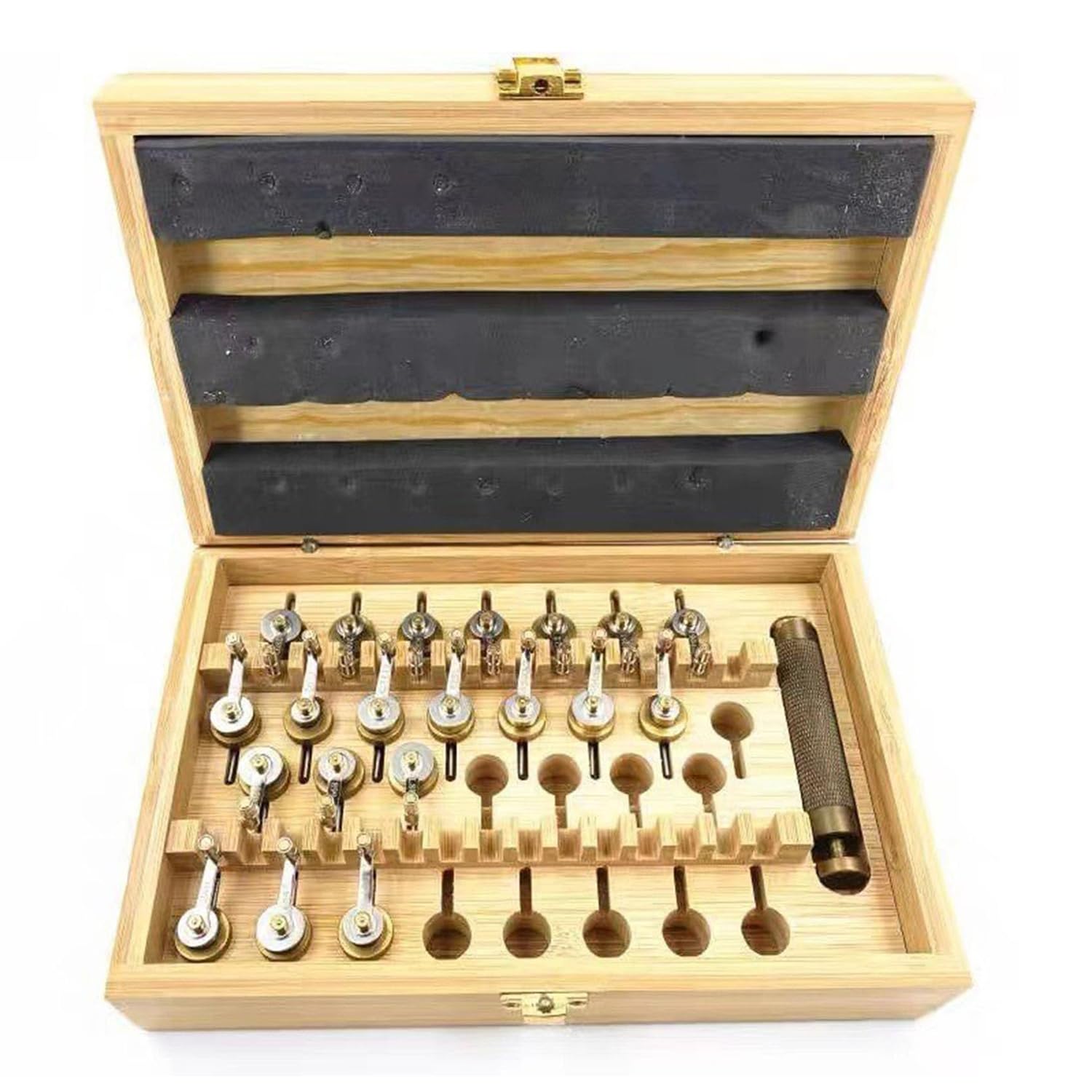 Set da 20 Pezzi di Avvolgitori per Molla Motrice da Orologio, Strumenti Precisi per La Riparazione di Orologi da Polso, Strumento Professionale Ad Alta Precisione per Bariletti di Orologi da