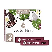 Zuccari WaterFirst Destination Madagascar, 12 Stick-Pack da 1,5g, Aromatizzatore per Acqua con Alkacitrati, Senza Zuccheri, Edulcoranti, Coloranti e Conservanti, Supporta il Metabolismo Acido-Base