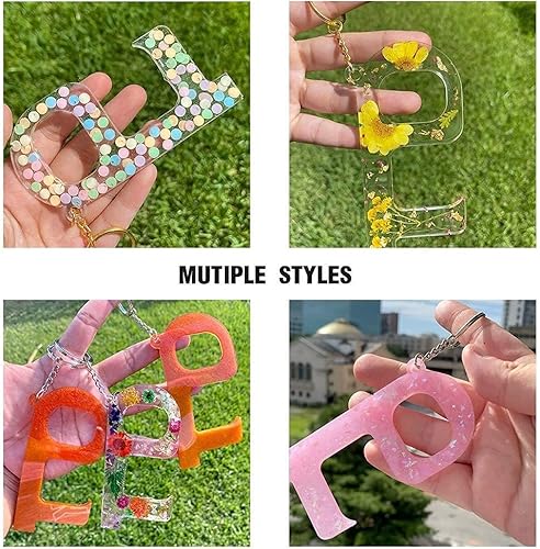 Miniatura 3 de Moldes de silicona de resina epoxi con agujero, estilo llave, joyería colgante, moldes para hacer manualidades, manualidades, moldes de fundición