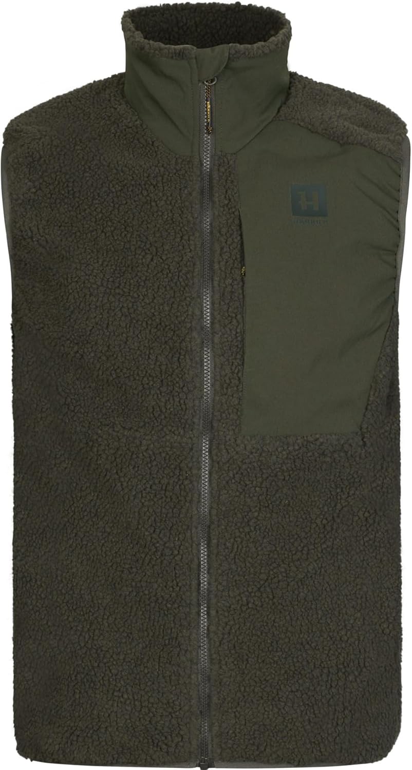 Harkila Mens Fjell Polar Waistcoat 1065500470014 - Rosin, Green