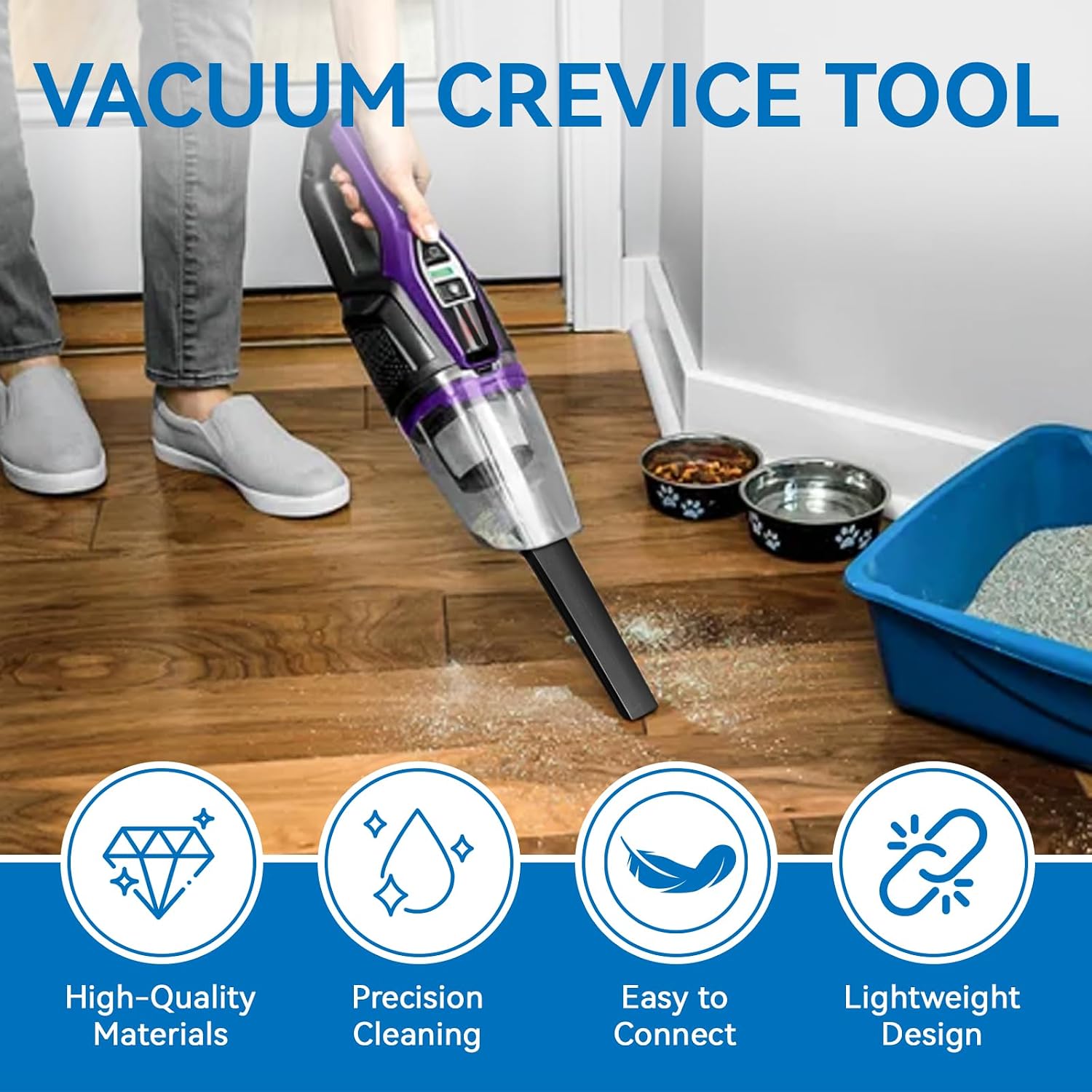 Crevice Tool for Bissell Pet Hair Eraser Lithium Ion Cordless Hand Vacuums image 4