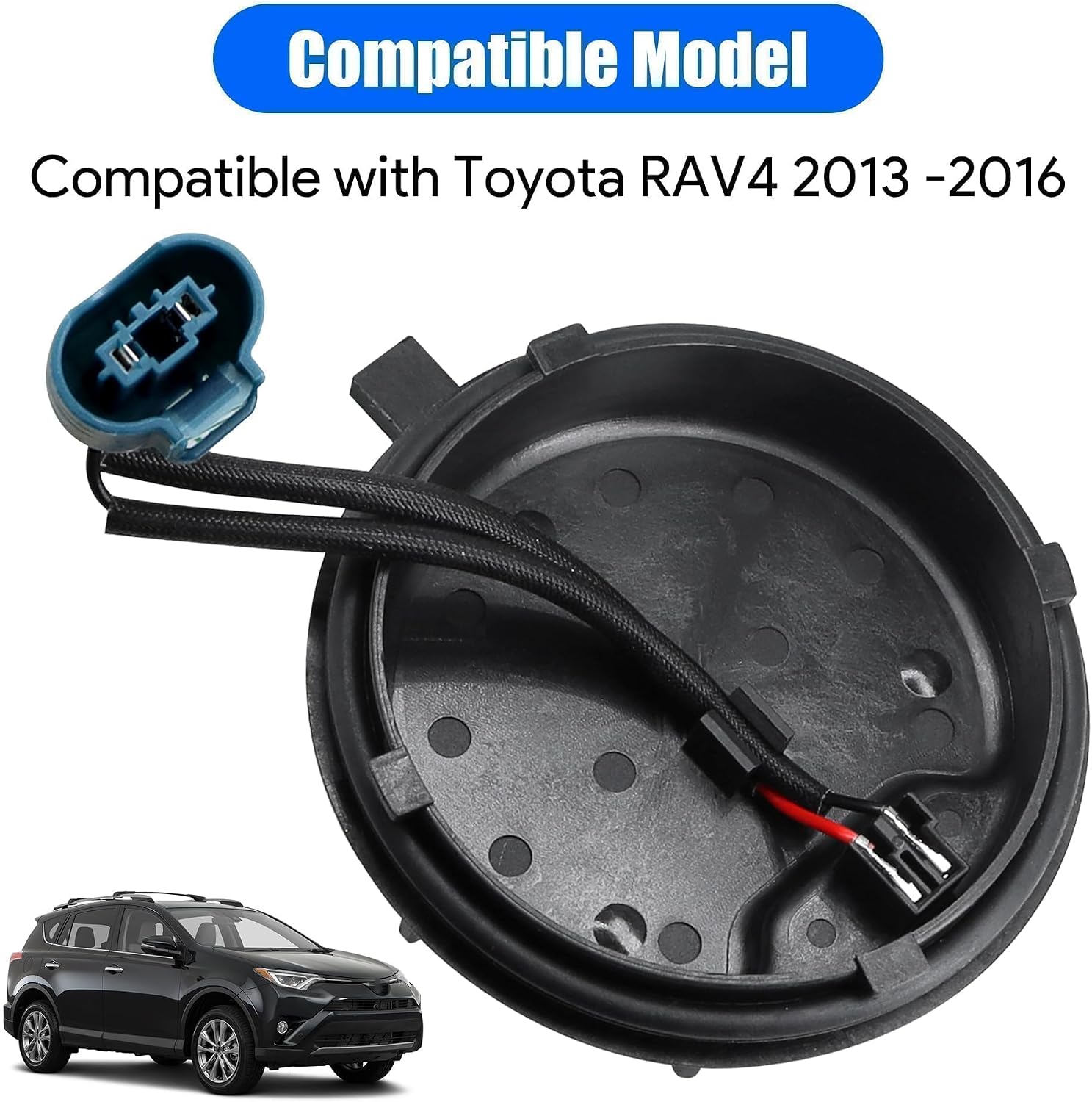 81135-42520 Headlight Bulb Cover Cap Compatible with Toyota RAV4 2013 2014 2015 2016 Back Headlamp Cover Replace # 8113542520 | Replace 81135-42520 headlamp bulb cover for Toyota RAV4 2013-2016,helps seal out moisture, ABS construction