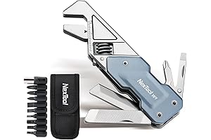 NexTool EDC Multi Tool, 6 in 1 EDC Screw Driver with 9 in1 Bits Set