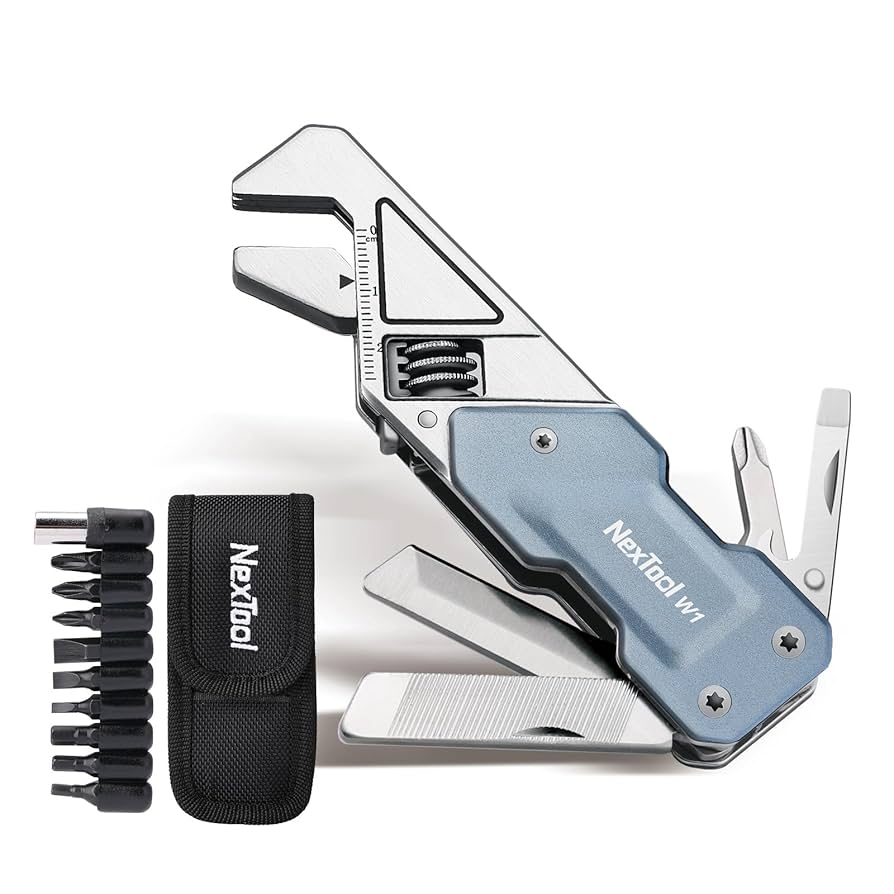 NexTool EDC Multi Tool, 6 in 1 Wrench Multitool with Knife
