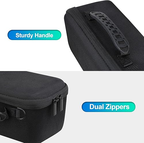 Miniatura 4 de BOVKE Funda de transporte compatible con Blue Tees Golf Player+ altavoz GPS con pantalla táctil, soporte portátil para altavoz GPS de golf con