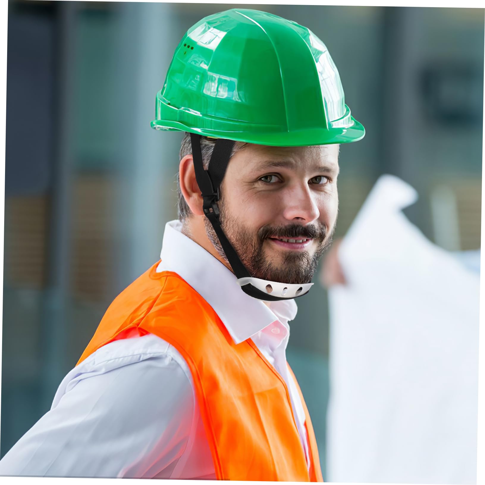 NUOBESTY 12 Sätze Helm Kinnriemen Elastisch Hutband Helmaufhängung Kinnschutz Helm-kinnriemen Universal Blau Schutzhelm-Riemen Schutzhelmgurt Polyester Schwarz Zufällige Farbe 2 Stück * 12