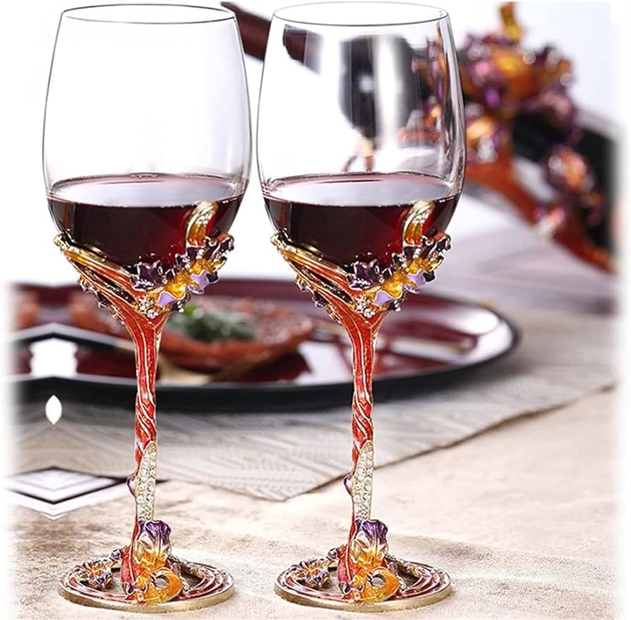 骨董　希少　金赤ガラス　乳白色ライン　薄はり　ゴブレット　ワイングラス 骨董 希少 金赤ガラス 乳白色ライン 薄はり ゴブレット ワイン