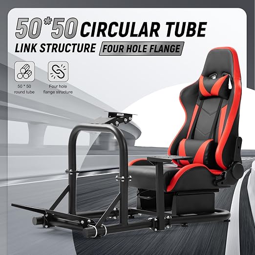 Simulador de manejo Supllueer Red cockpit-55 para Logitech y Fanatec miniatura 6