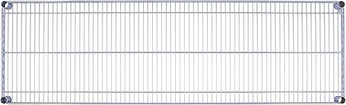Miniatura 6 de Estantería de alambre cromado de 5 niveles de 60 x 18 x 72 pulgadas, NSF de capacidad máxima de 4000 libras, estante de almacenamiento de acero