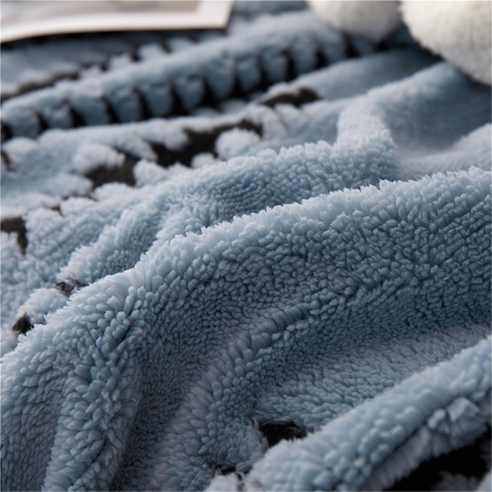 Mantas Y Plaids De Sherpa De Polar Reversibles Y Suaves, Mantas De Felpa Cálidas Y Acogedoras, Agradables para La Piel Y Lavables A Máquina, Ideales para Cama O Sofá(Pattern 5,200x230cm)