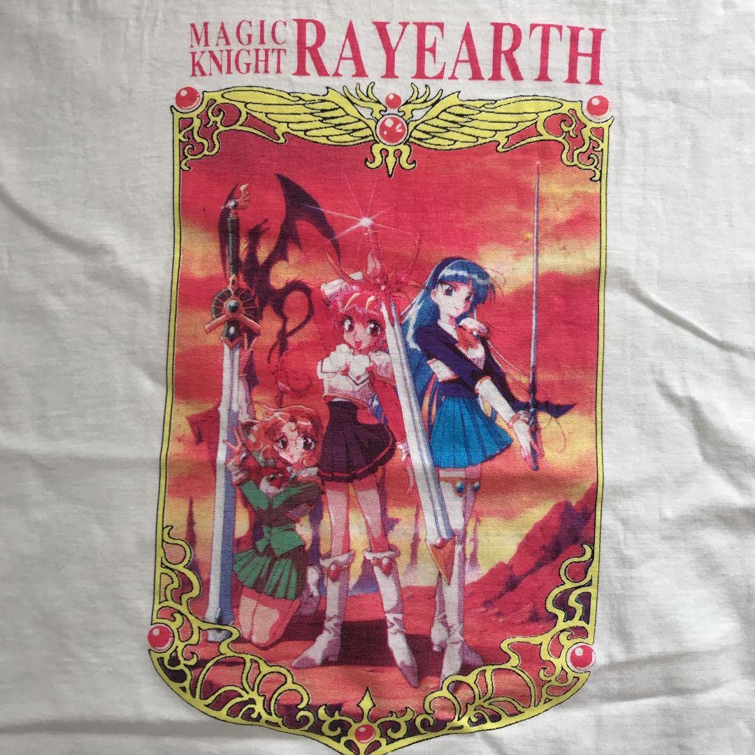 Amazon.co.jp: T-shirt Magic Knight Rayearth 90 Vintage Width 53