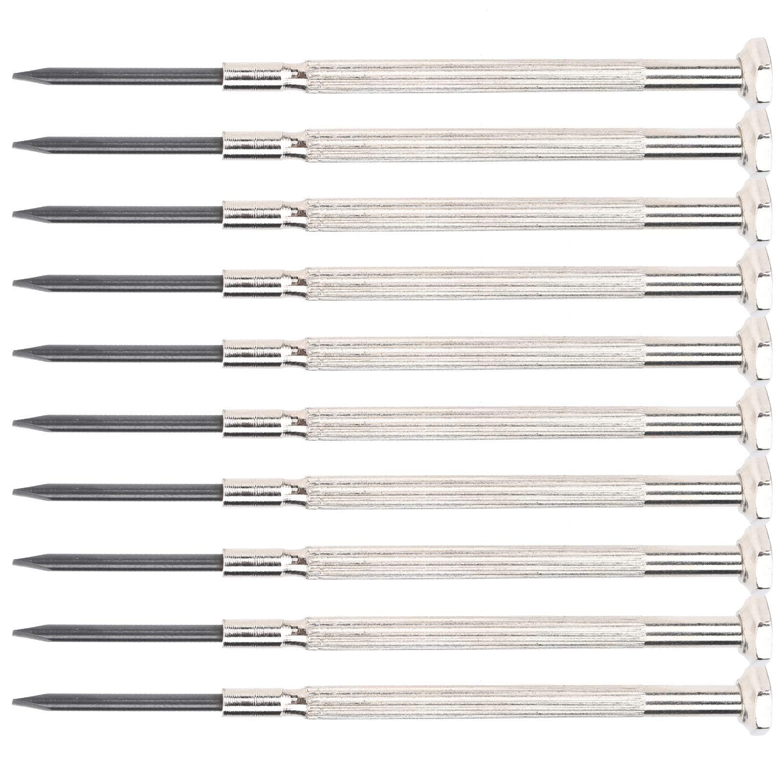 10PCS Set di cacciaviti professionali Manutenzione Riparazione di strumenti di cacciavite per flauto clarinetto sassofono