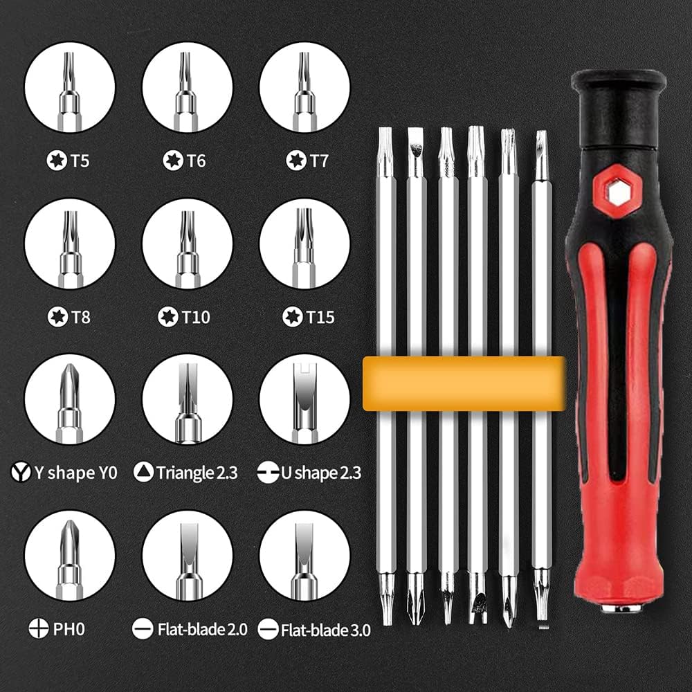 Special Repair Tools For Dyson Hair Dryer Heavy Duty Star Torx Screwdriver Set, Maintenance Disassembly Tools For Dyson V6/V7/V8/V10/V11 Vacuum Cleaner, Set of 7 Piece