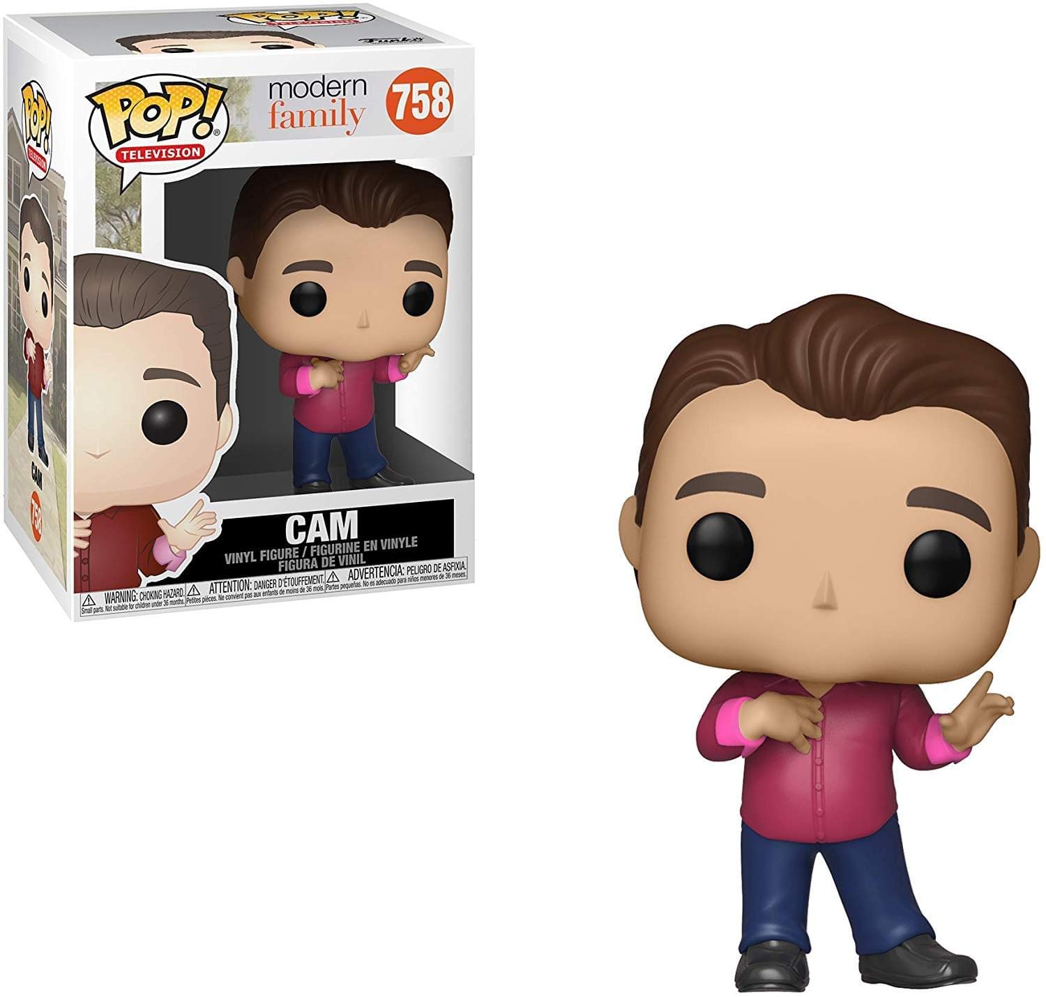 Funko Pop! TV: Modern Family - Cam Toy, Multicolor, Standard