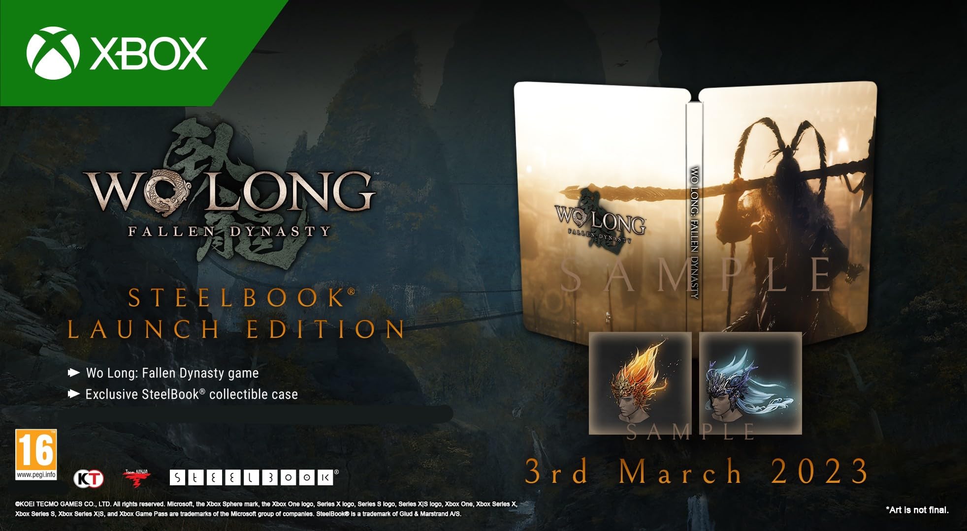 Wo Long: Fallen Dynasty Steelbook Edition (Xbox One)